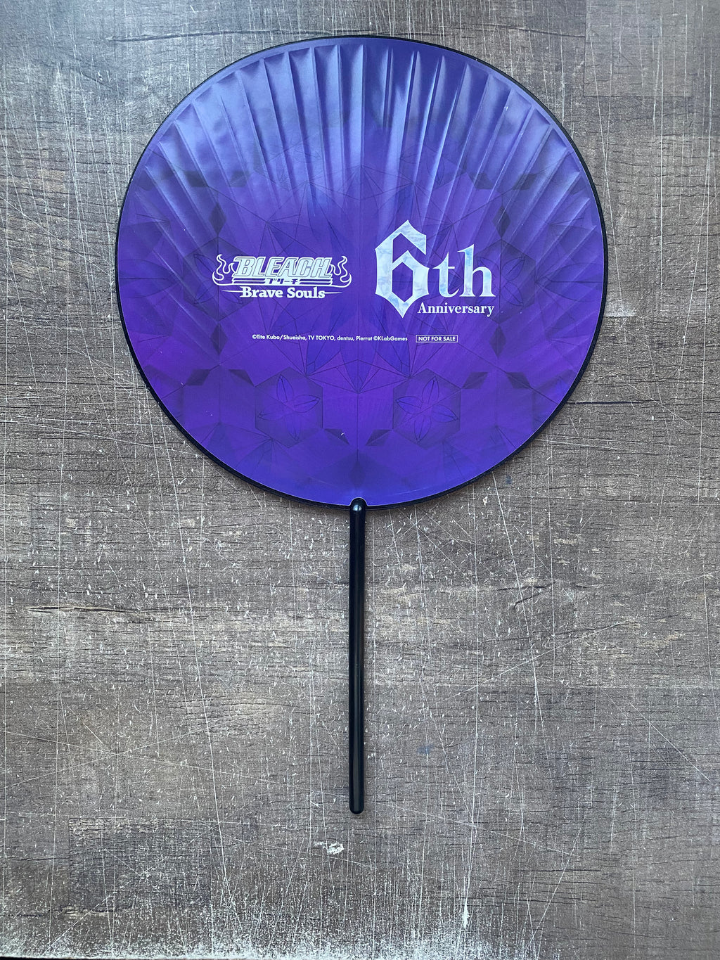 Éventail Aizen - Bleach Brave Souls 6th Anniversary – japonais | JapanResell