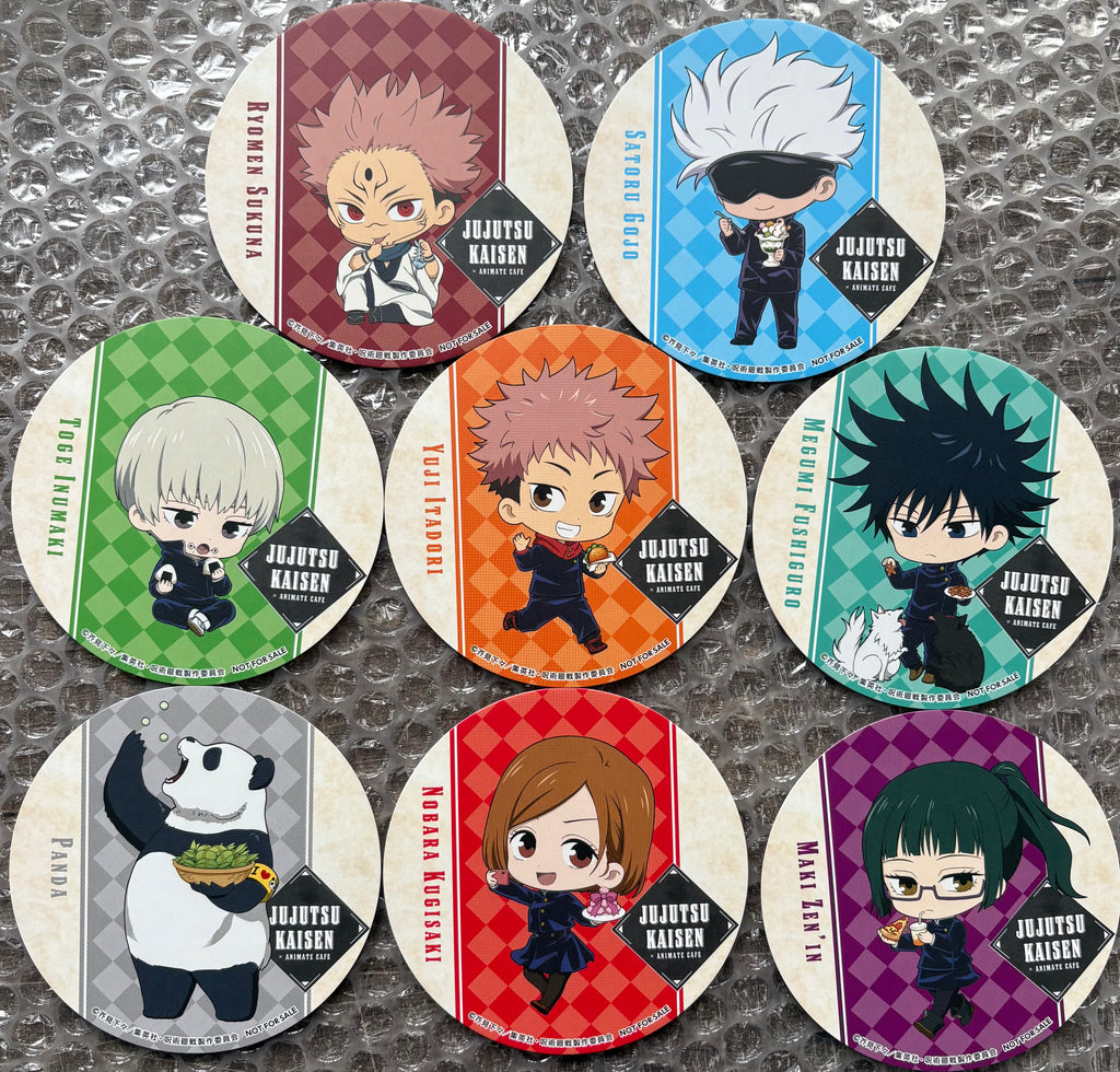 Ensemble de 8 dessous de verre - Jujutsu Kaisen – japonais | JapanResell
