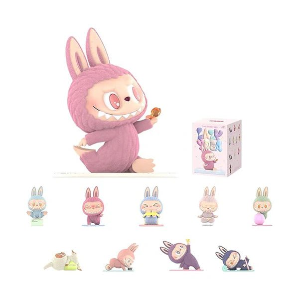 LABUBU THE MONSTERS – Lazy Yoga Series Display (10 pièces) – POP MART – Figurines japonais | JapanResell