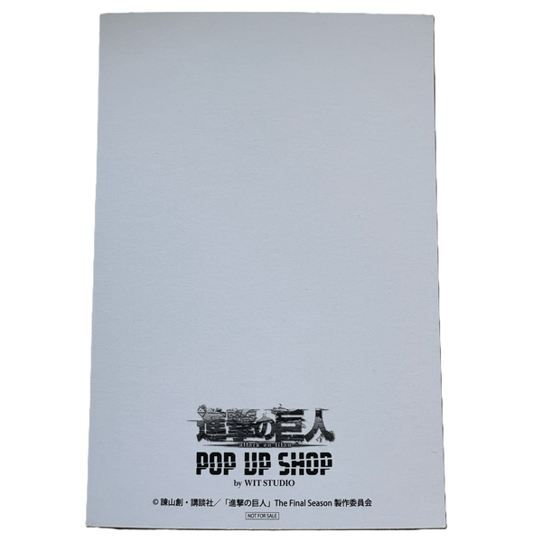 Shingeki No Kyojin (l'Attaque des Titans) - Illustration Erwin - POP UP SHOP by WIT STUDIO – Accessoire japonais | JapanResell