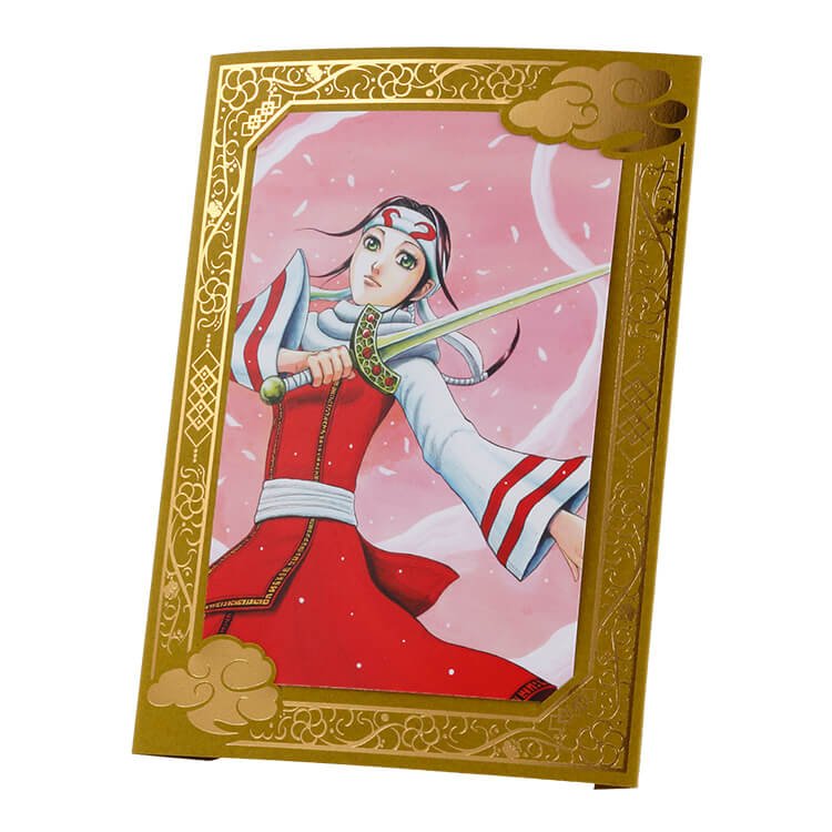 Cadre double illustration - Kyou Kai et Yo Tan Wa - Kingdom Exhibition The Road Of Shin – japonais | JapanResell