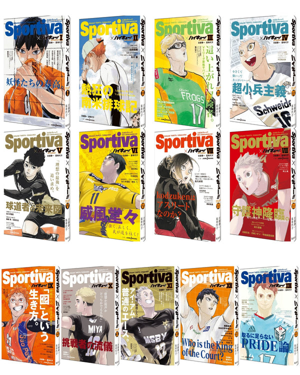 Haikyū!! x Sportiva - Set des 13 Tomes – japonais | JapanResell