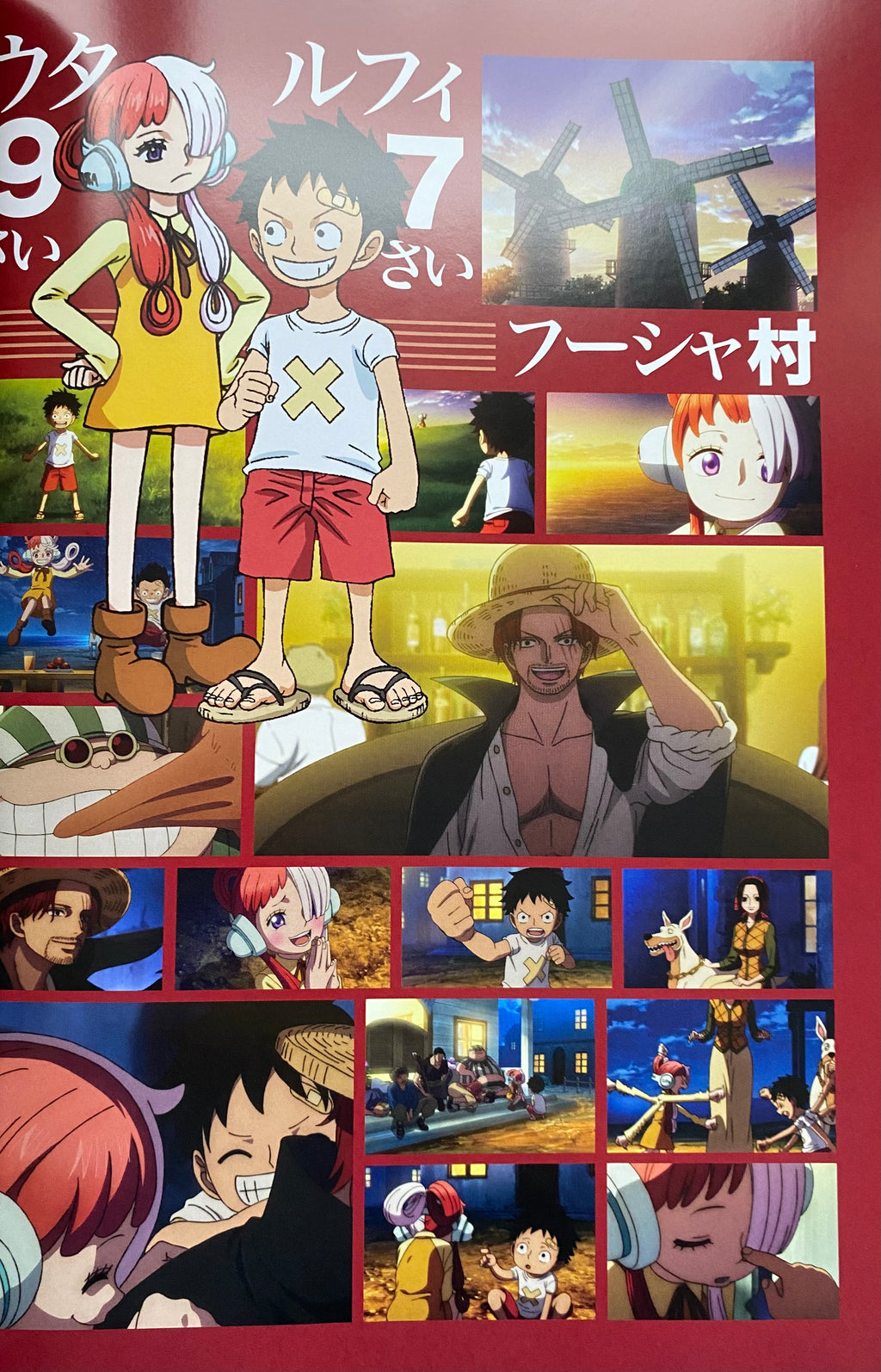 One Piece Red - Artbook du film – Pamphlet japonais | JapanResell
