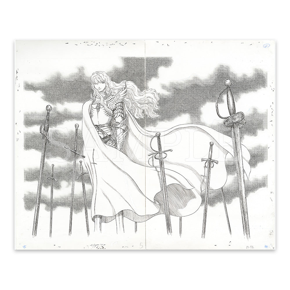 Planche Manuscrite (K) - Colline des épées - Berserk Exhibition (Précommande Période d'expédition : Début à mi - juillet 2025) – japonais | JapanResell
