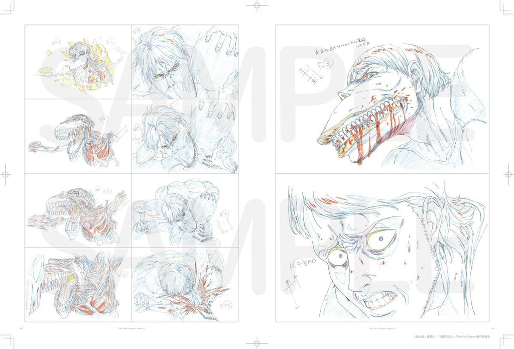Shingeki No Kyojin (l'Attaque des Titans) - The Final Season Part 2 - KEY ANIMATION BOOK – japonais | JapanResell