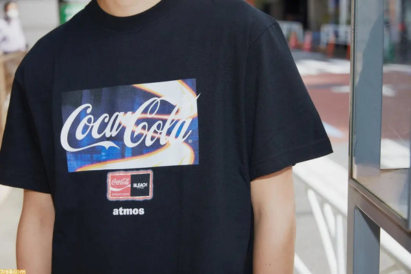 Tee - Shirt Atmos - Bleach X Coca - Cola Gotei 13 - Noir – T-Shirt japonais | JapanResell