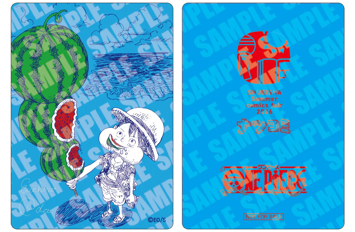 Carte One Piece Luffy NatsuComi 2026