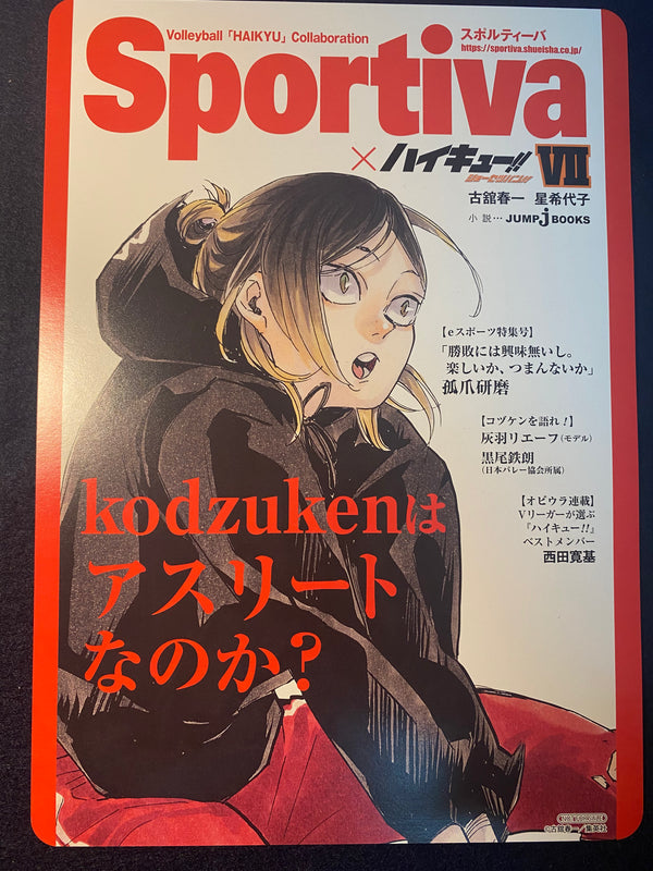 Affiche Grand Format Haikyū!! x Sportiva - Tome 7 – Affiche japonais | JapanResell
