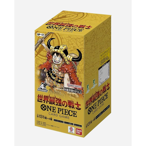Display One Piece Card Game The World’s Strongest Warrior (OP-17) – One Piece japonais | JapanResell