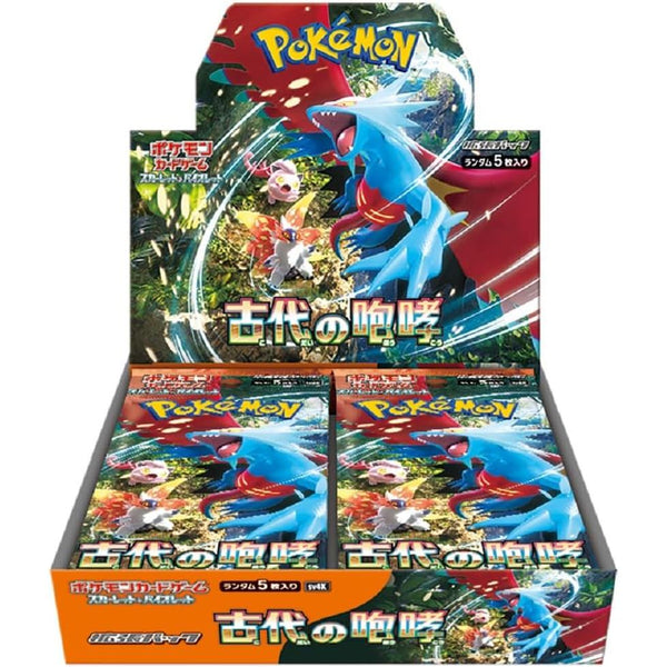 Display Pokemon Booster Scarlet & Violet - Ancient Roar (sv4K) – japonais | JapanResell