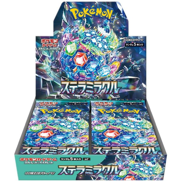 Display Pokemon Booster Scarlet & Violet - Stellar Crown (sv7) – japonais | JapanResell