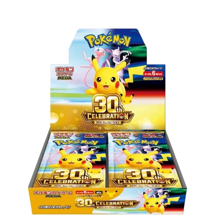 Display Pokémon MEGA Evolution - 30 ans 30th Celebration M6a – japonais | JapanResell