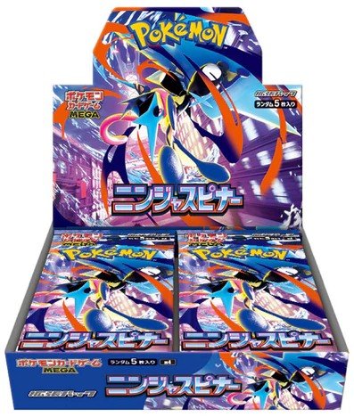 Display Pokémon MEGA Evolution - Ninja Spinner M4 (Précommande) – japonais | JapanResell