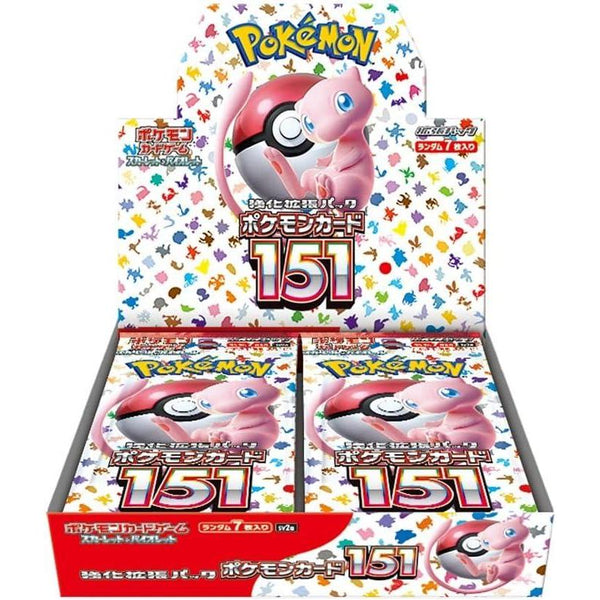 Display Pokemon Scarlet & Violet - 151 (sv2a) – Pokémon japonais | JapanResell