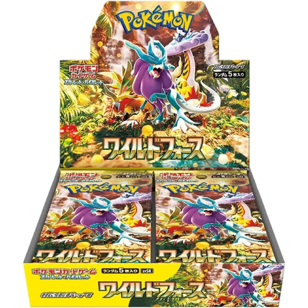 Display Pokemon Scarlet & Violet - Wild Force (sv5K) – japonais | JapanResell