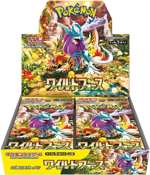 Display Pokemon Scarlet & Violet - Wild Force (sv5K) – japonais | JapanResell
