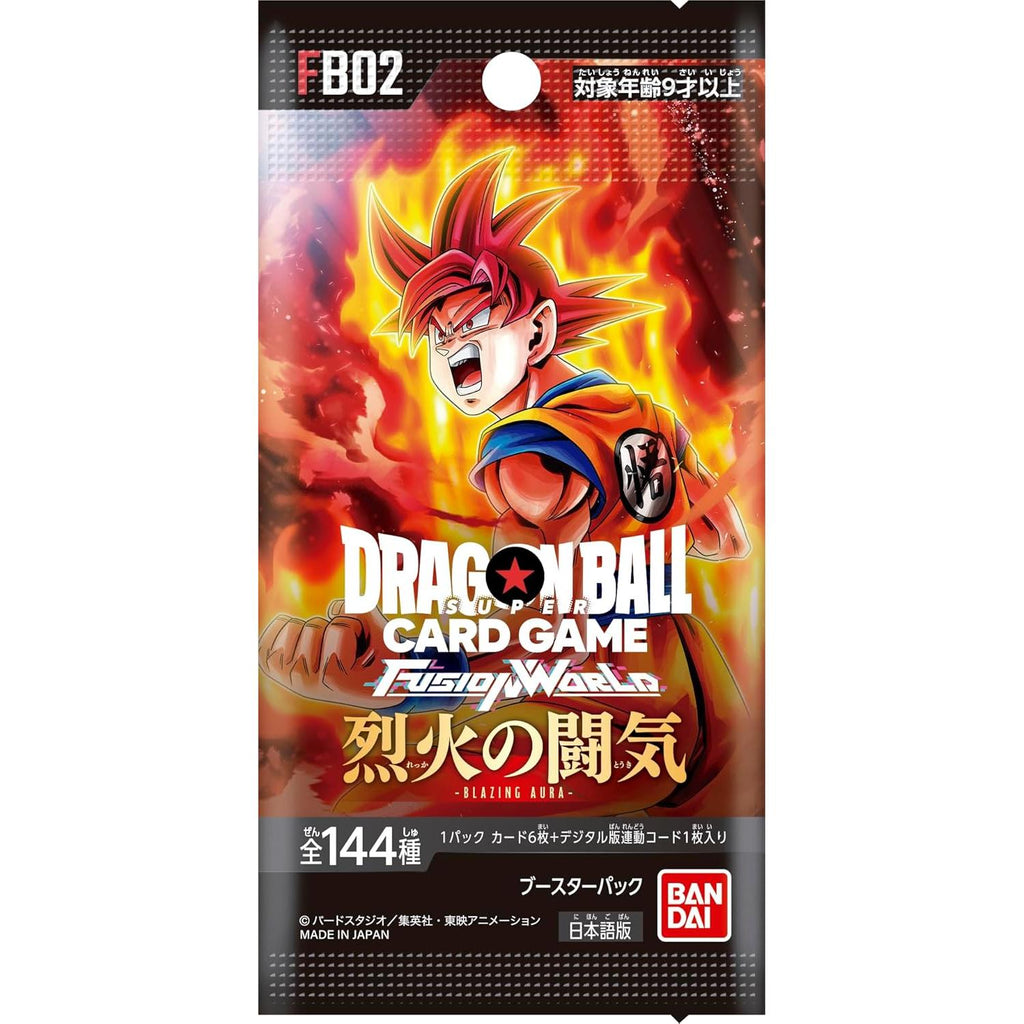 Dragon Ball Super Fusion World Booster, Fight of Retreating Fire [FB - 02] – japonais | JapanResell