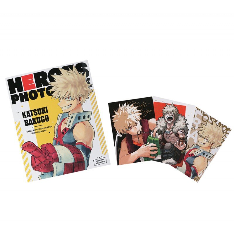 Heroes Photo Book - Katsuki Bakugo - My Hero Academia Exhibition - JapanResell