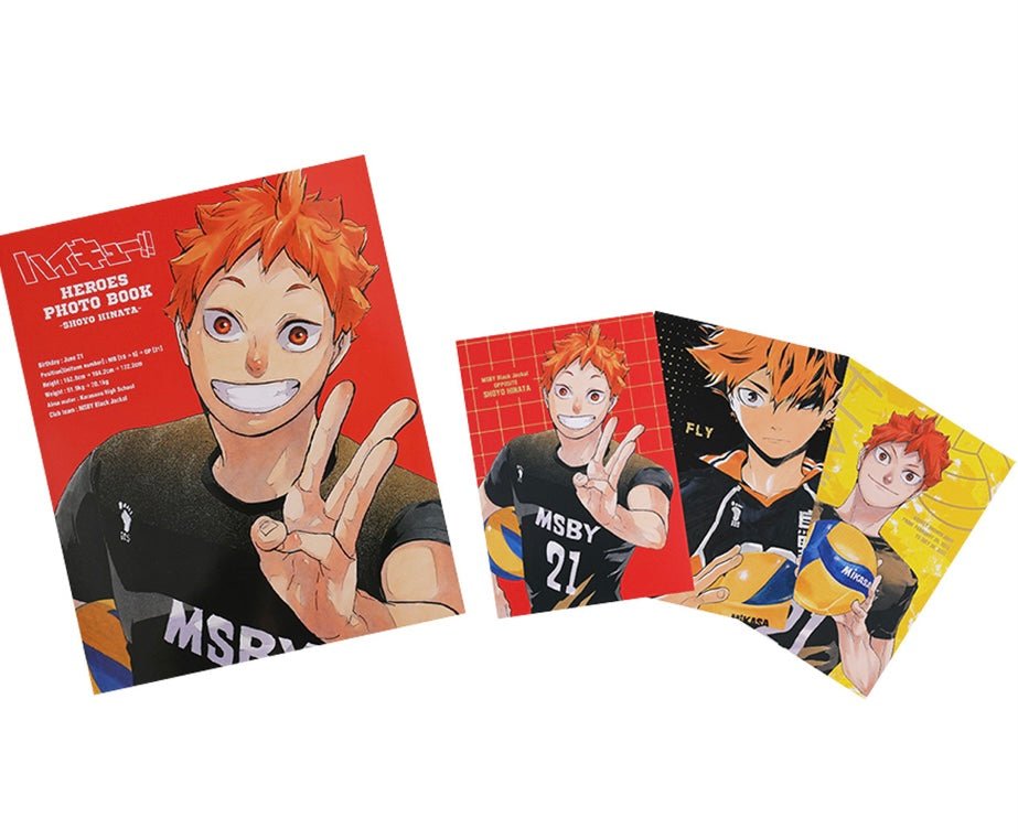 Heroes Photo Book - Shoyo Hinata - Haikyu!! Exhibition FINAL - JapanResell