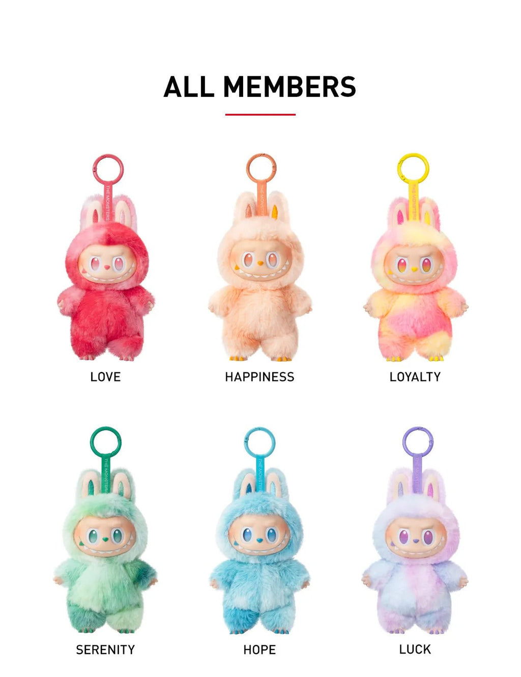 LABUBU THE MONSTERS - Big Into Energy Series - Vinyl Plush Blind Box Set (6 pièces) – POP MART – Figurine japonais | JapanResell