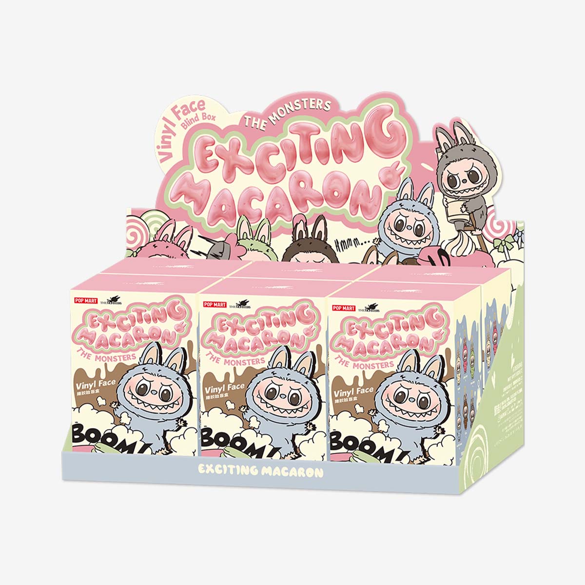 POP MART x Kasing Lung x How2Work Labubu and The Monsters