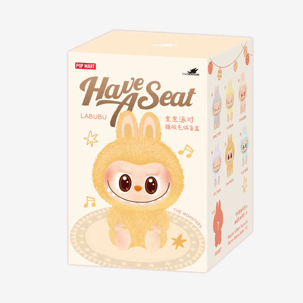LABUBU THE MONSTERS - Have a Seat Series - Vinyl Plush Blind Box (1 pièce) – POP MART – Figurine japonais | JapanResell