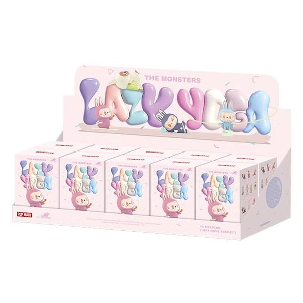 LABUBU THE MONSTERS – Lazy Yoga Series Display (10 pièces) – POP MART – Figurines japonais | JapanResell