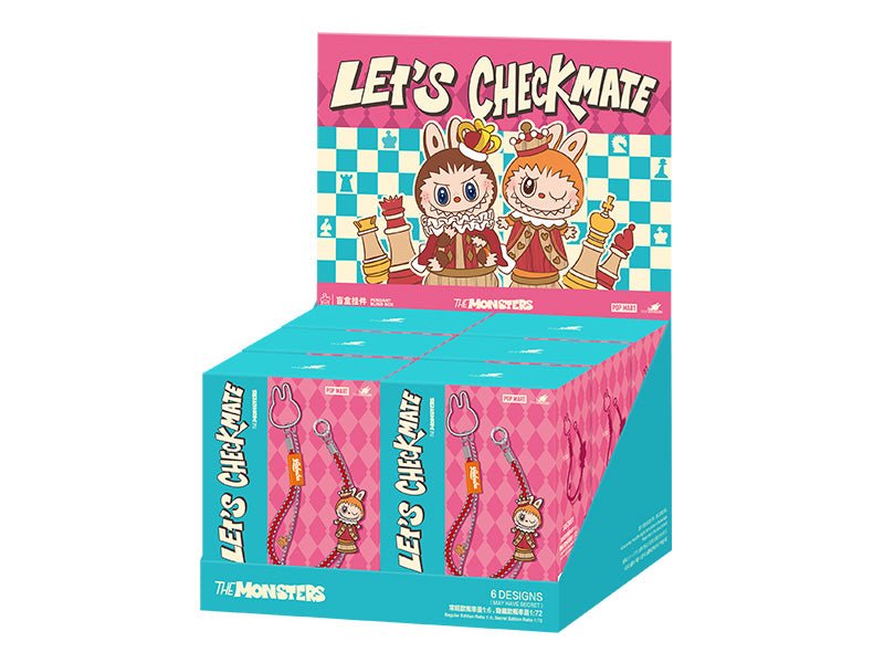 Authentic)POP MART LABUBU THE MONSTERS Let's Checkmate Vinyl