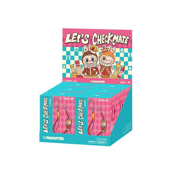 LABUBU THE MONSTERS - Let's Checkmate Display (6 chaînes) – POP MART – Porte - clé japonais | JapanResell