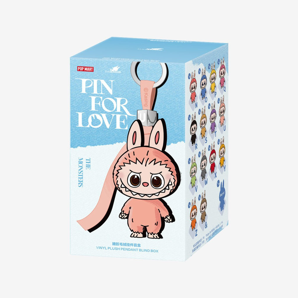 LABUBU THE MONSTERS PIN FOR LOVE SERIES (N - Z) - Vinyl Plush Pendant blind box - POP MART (Précommande) – japonais | JapanResell