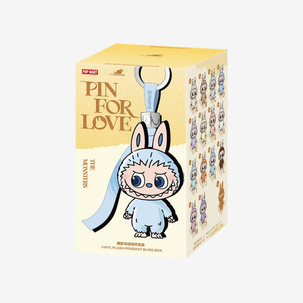 LABUBU THE MONSTERS PIN FOR LOVE SERIES - Vinyl Plush Pendant blind box (A - M) - POP MART (Précommande) – japonais | JapanResell