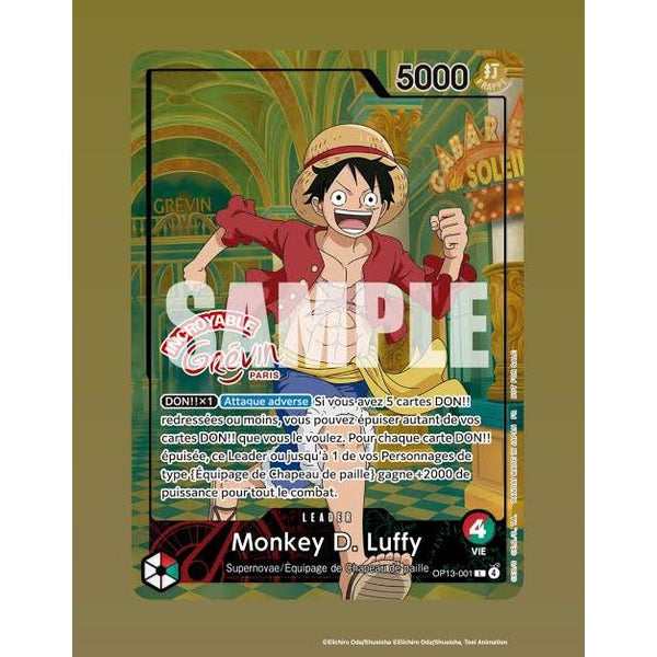 Monkey.D.Luffy Grévin (OP13-001) – japonais | JapanResell