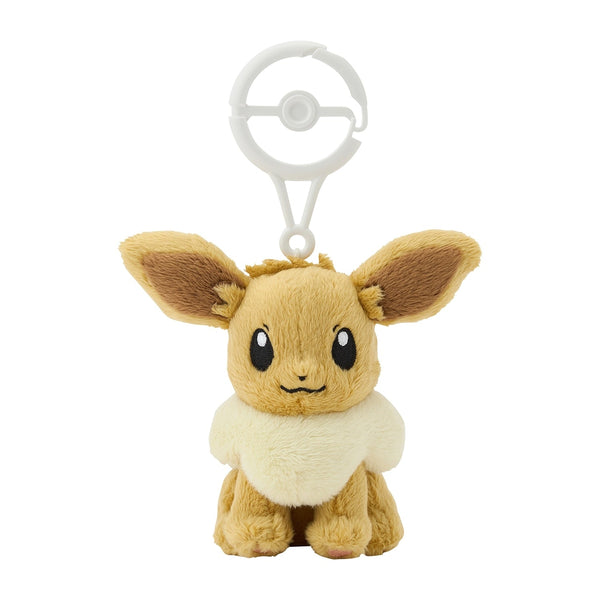 Peluche Eevee avec mousqueton - Pokémon Center (Évoli) – Figurine japonais | JapanResell