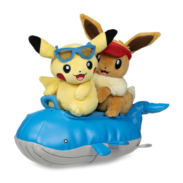 Peluche Pikachu & Évoli Summer Days - Seasonal Celebrations (7 juillet 2018) – Figurine japonais | JapanResell