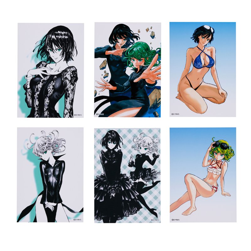 Set de 6 illustrations One Punch Man - JapanResell