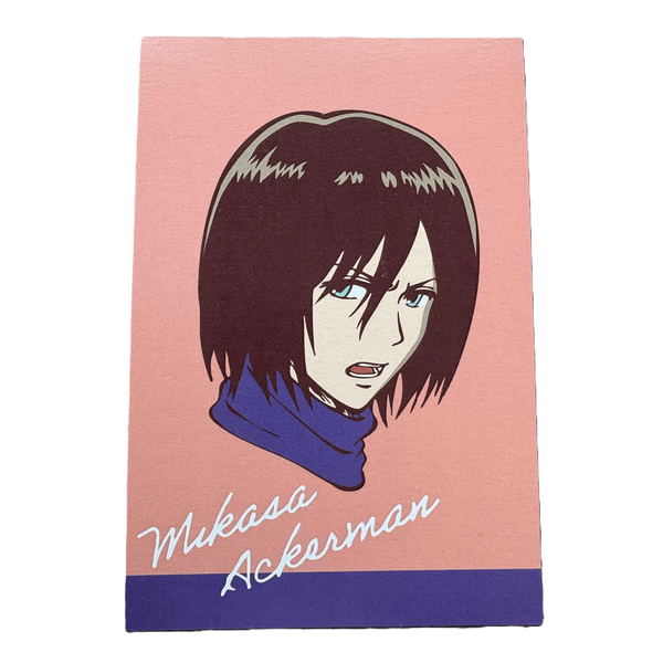 Shingeki No Kyojin (l'Attaque des Titans) - Illustration Mikasa - POP UP SHOP by WIT STUDIO – Accessoire japonais | JapanResell