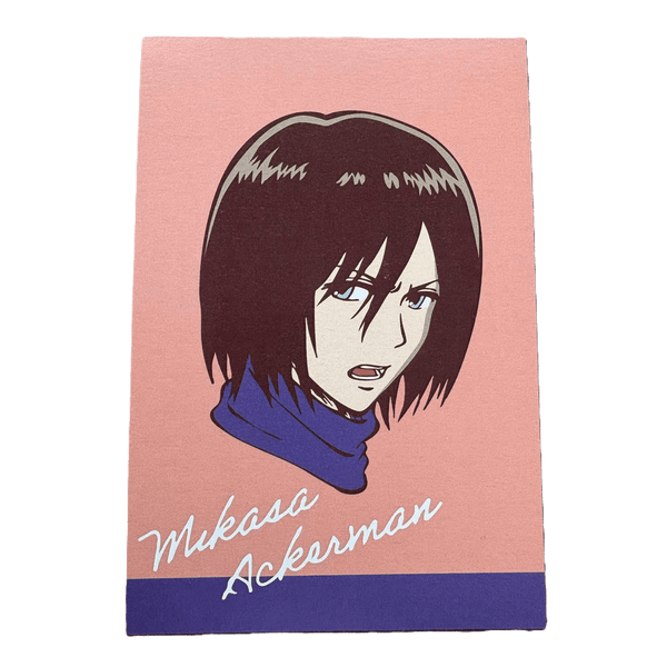 Shingeki No Kyojin (l'Attaque des Titans) - Illustration Mikasa - POP UP SHOP by WIT STUDIO – Accessoire japonais | JapanResell