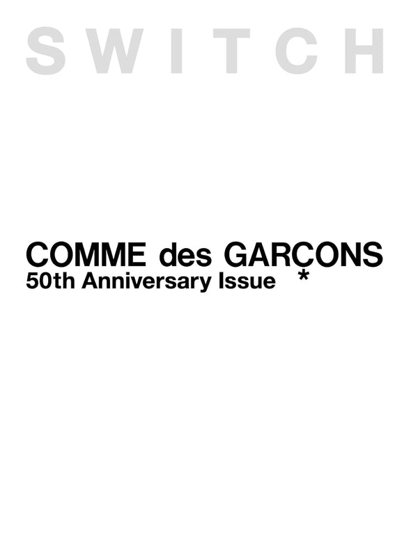 SWITCH Édition Spéciale Comme des Garçons 50th Anniversary – japonais | JapanResell