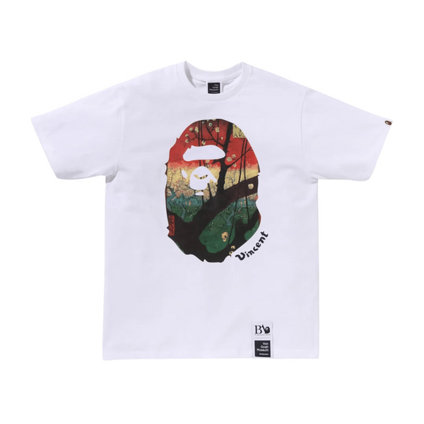 T-shirt BAPE x Van Gogh Museum Ape Head Canvas Art IV – japonais | JapanResell