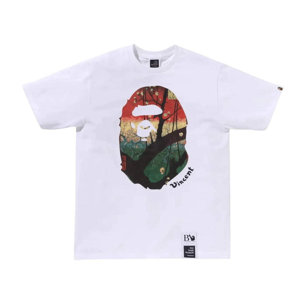 T-shirt BAPE x Van Gogh Museum Ape Head Canvas Art IV – japonais | JapanResell