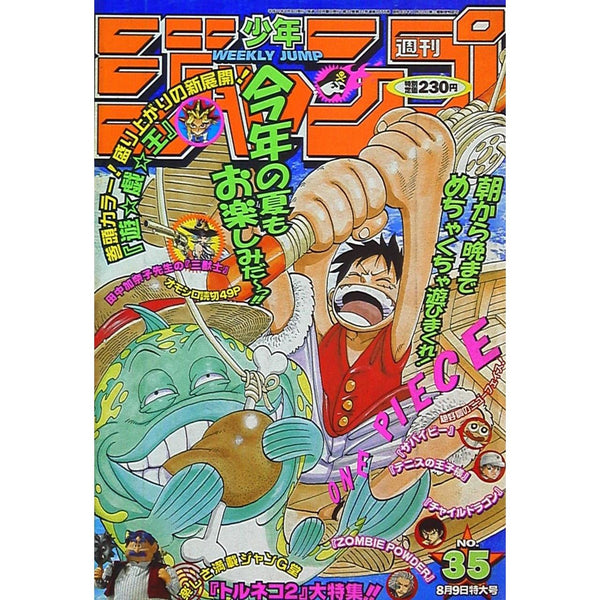 Weekly Shonen Jump 35, 1999 (One Piece) – Magazine japonais | JapanResell