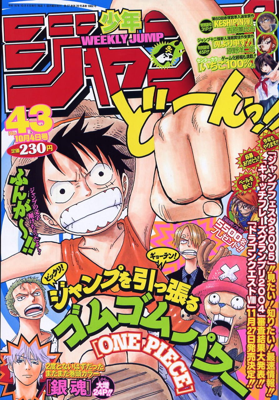 Weekly shonen jump 43, 2004 (One Piece) - JapanResell