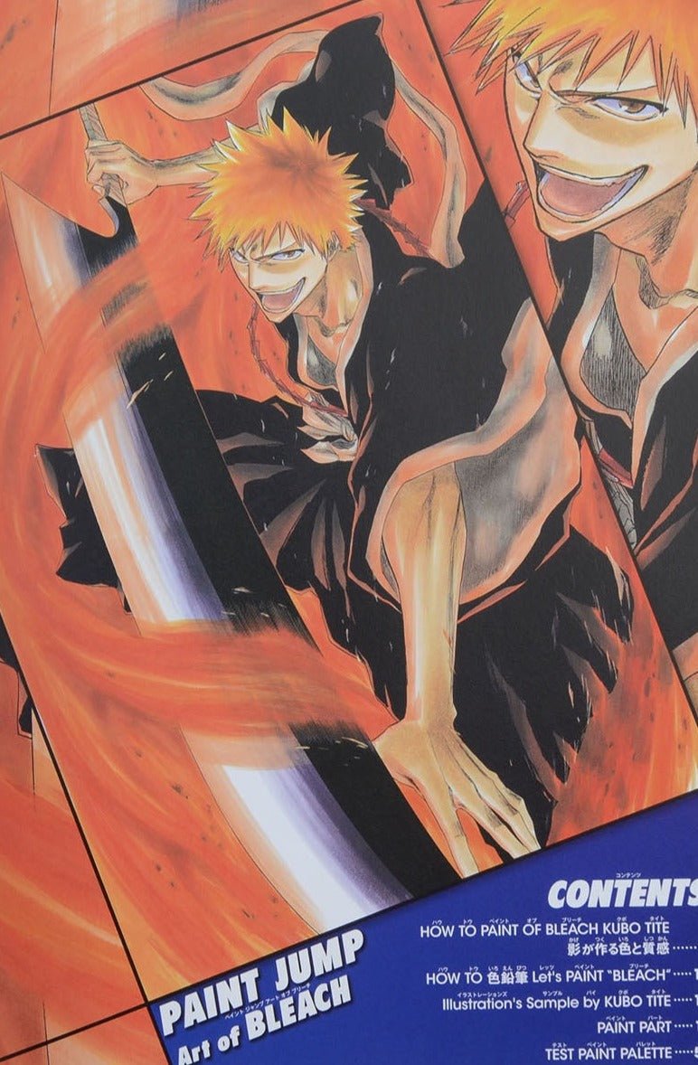 Artbook Bleach - Paint Jump Art of Bleach - JapanResell