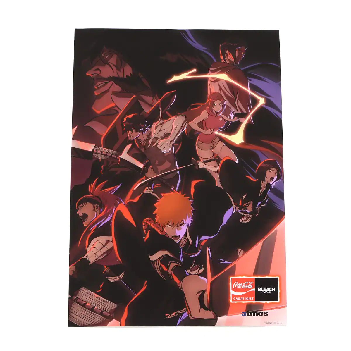 Large Bleach X Coca-Cola Poster - Atmos– JapanResell