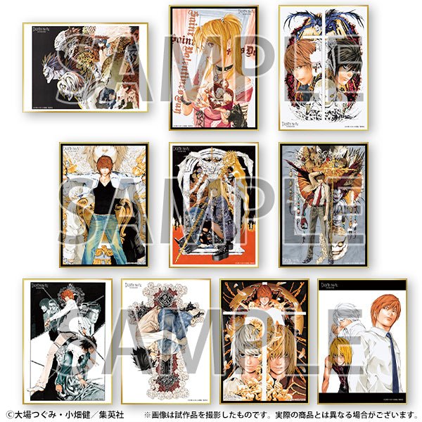 Shikishi in color - Death Note Exhibition– JapanResell