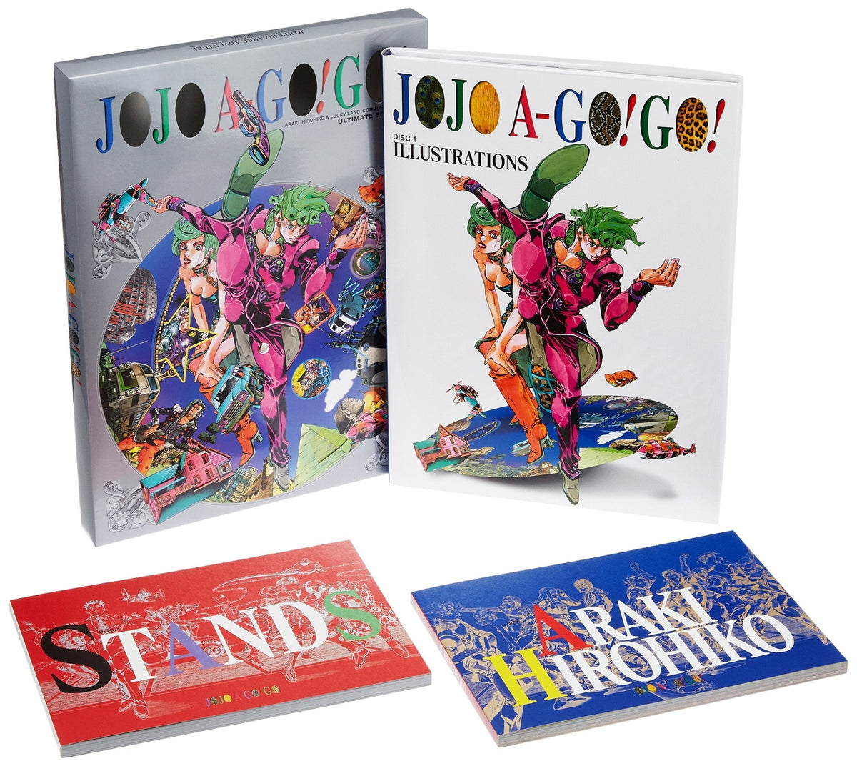 JOJO A GOGO! Art Book Stand Picture Book Hirohiko Araki JoJo's Bizarre  Adventure