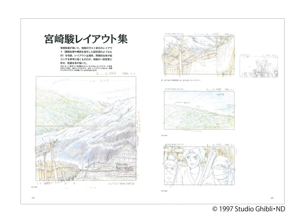 Princesse Mononoké (Studio Ghibli) - Art Book - JapanResell