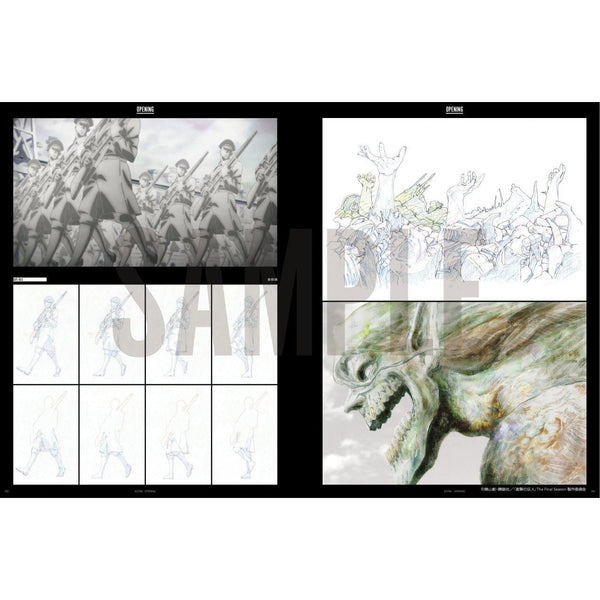 Shingeki No Kyojin (l'Attaque des Titans) - The Final Season Part 1 - KEY ANIMATION BOOK – japonais | JapanResell