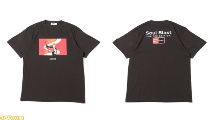 Tee-Shirt Atmos - Bleach X Coca-Cola Ichigo - Noir - JapanResell