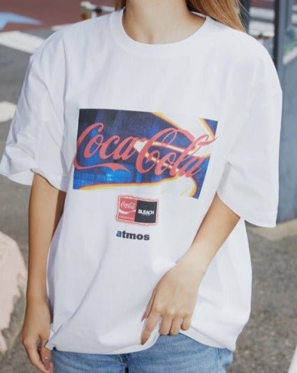 Tee - Shirt Atmos - Bleach X Coca - Cola The Sternritters - Blanc – T-Shirt japonais | JapanResell